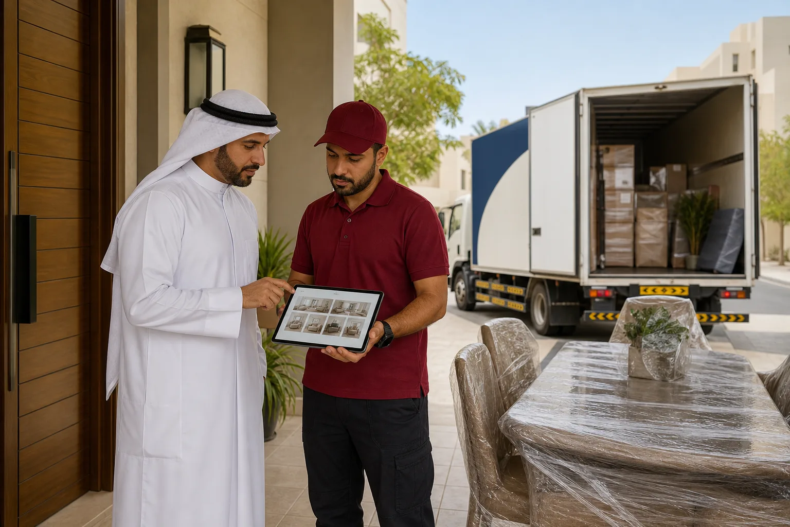 اختيار شركة نقل عفش بالكويت حسب الحصر والعرض والتسليم