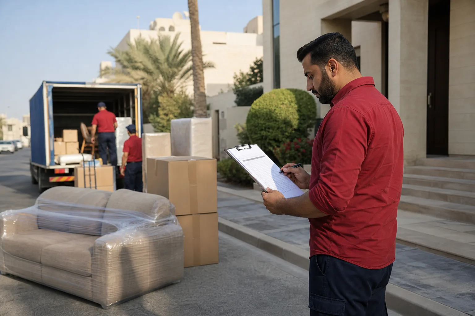 تكلفة نقل العفش بالكويت حسب الحمولة والمسار والخدمات